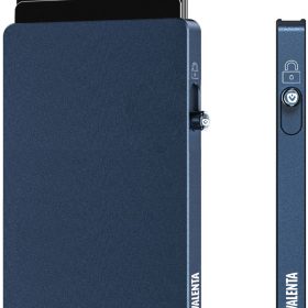 VALENTA Cardprotector Aluminium 588287 Magsafe Blue Titanium