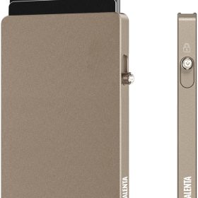 VALENTA Cardprotector Aluminium 588294 Magsafe Natural Titanium