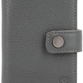 VALENTA Card Wallet Leather 588393 Luxe Grey