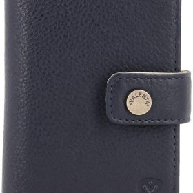 VALENTA Card Wallet Leather 588416 Luxe Navy