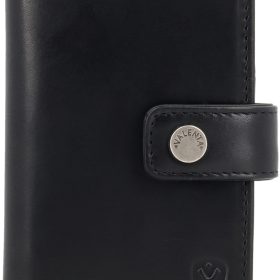 VALENTA Card Wallet Leather 588423 Black