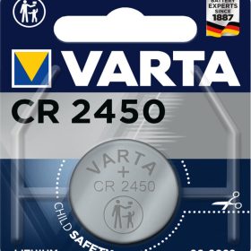 VARTA Knopfzelle Lithium CR2450,3V 6450101401 560 mAh 1 Stück