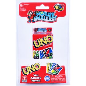 WORLDS SMALLEST Uno 1180.00763 Card Game