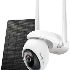 TP-LINK Solar-Security Camera Kit 4G Tapo C665G KIT 4K, Pan/Tilt